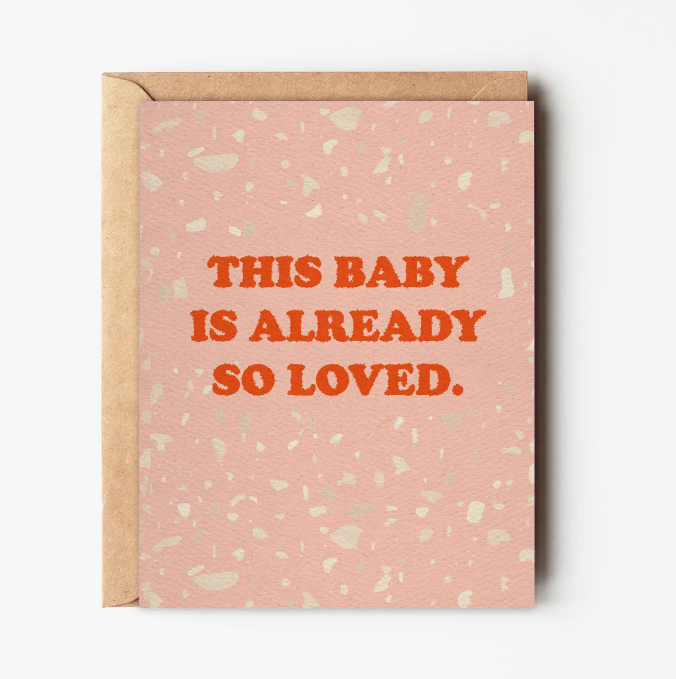 Baby So Loved - Sweet Welcome Baby Card
