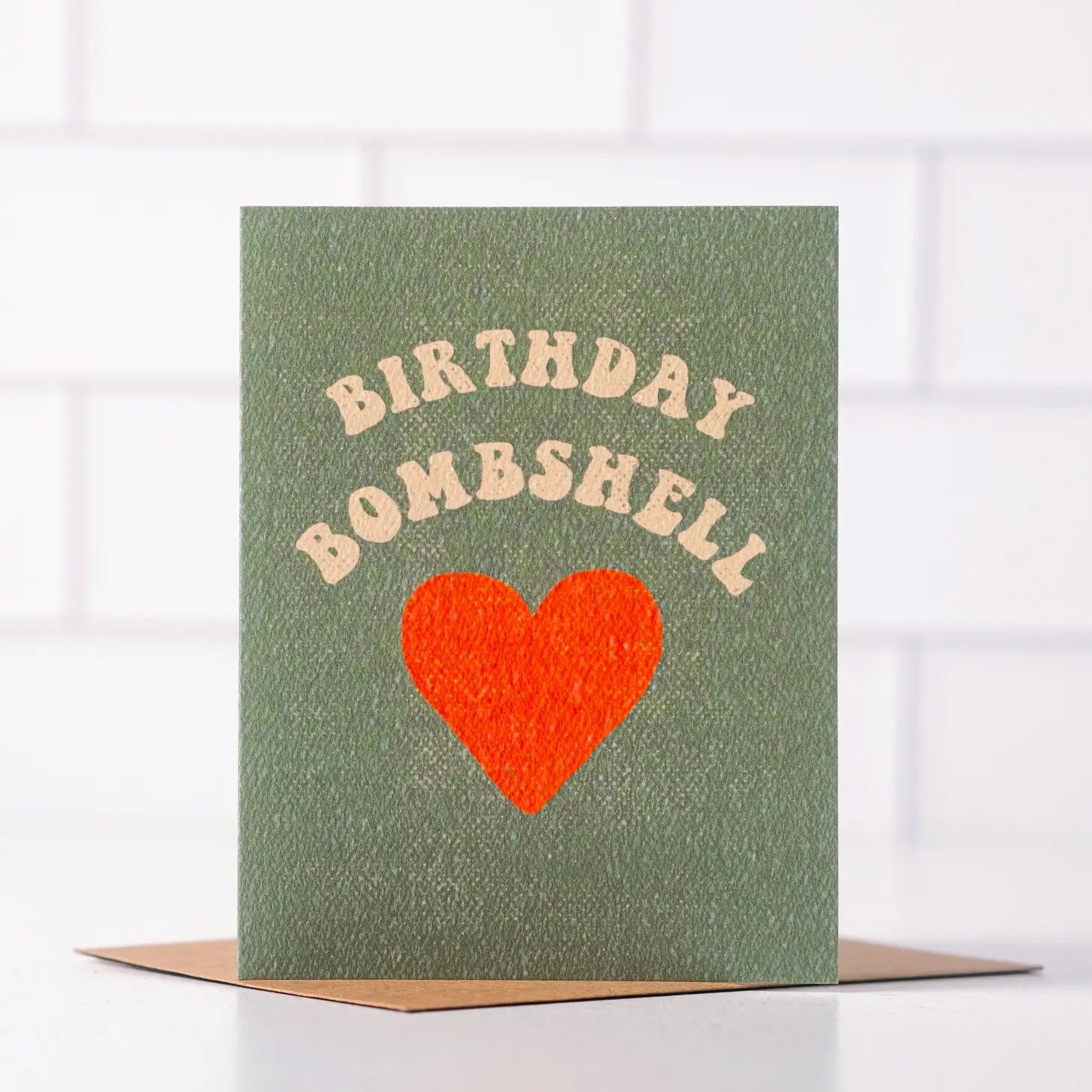 Bombshell Birthday Greeting Card