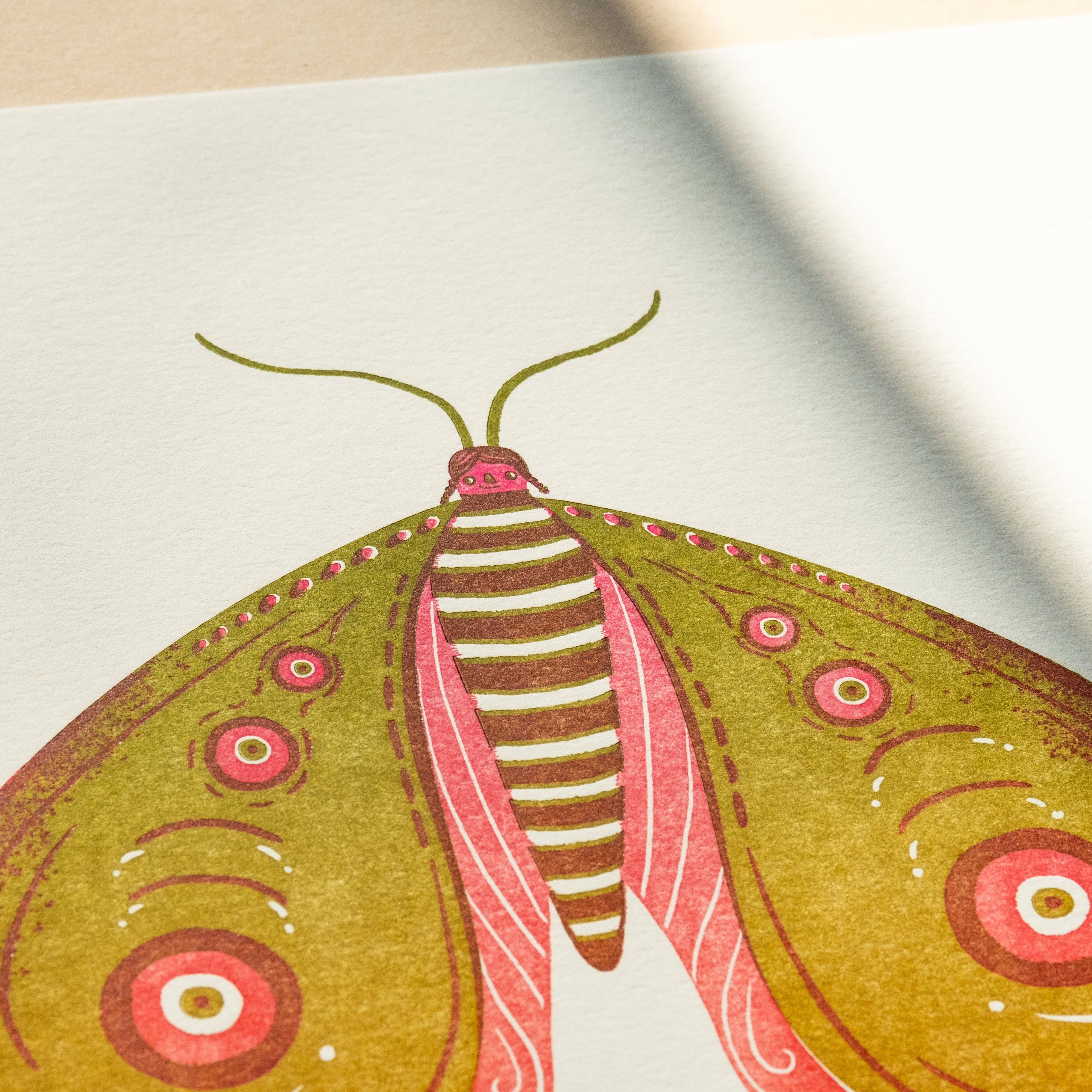 Moth Wall Print
