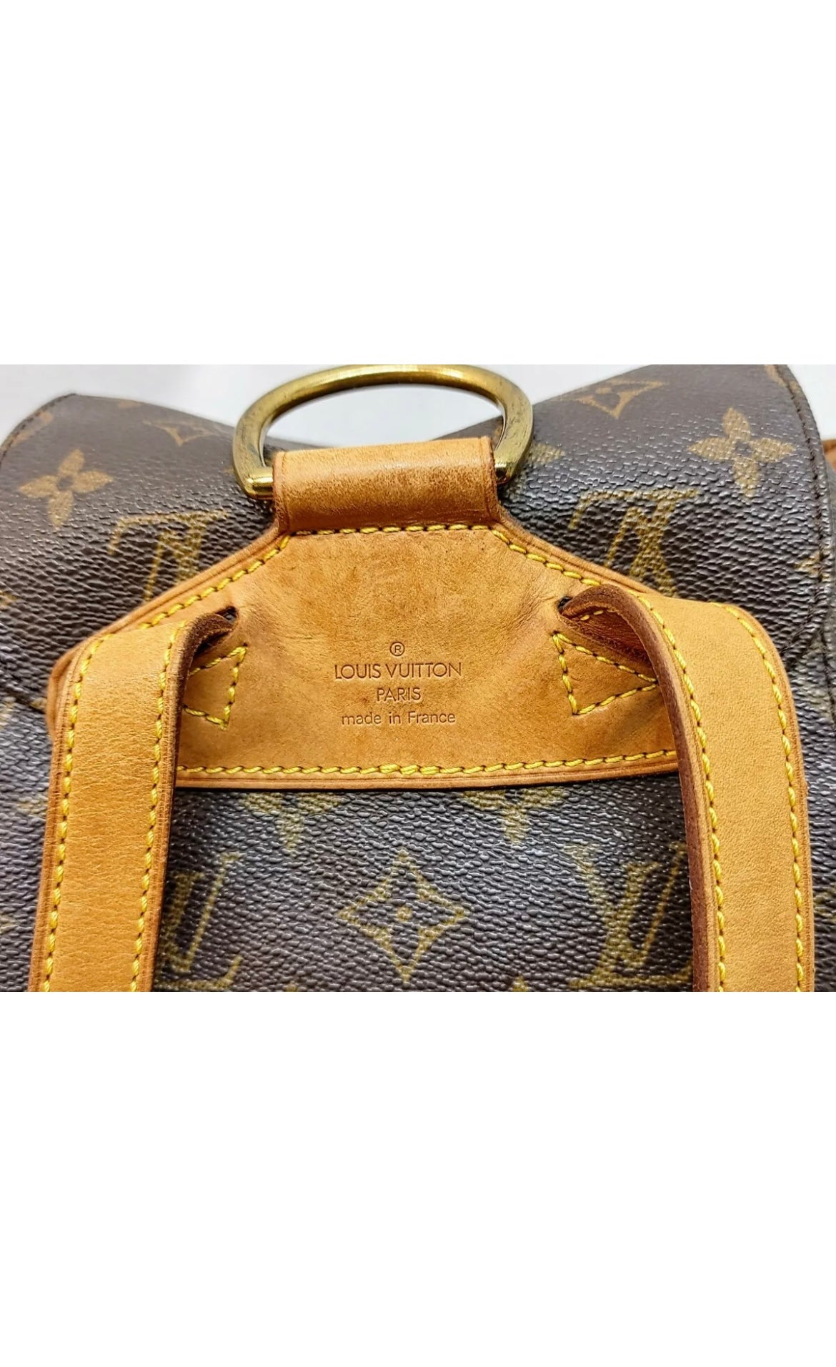 Vintage Louis Vuitton Monogram Montsouris Backpack