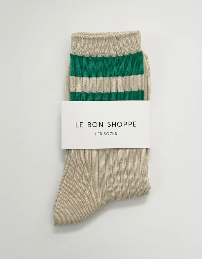 Le Bon Shoppe Her Varsity Socks