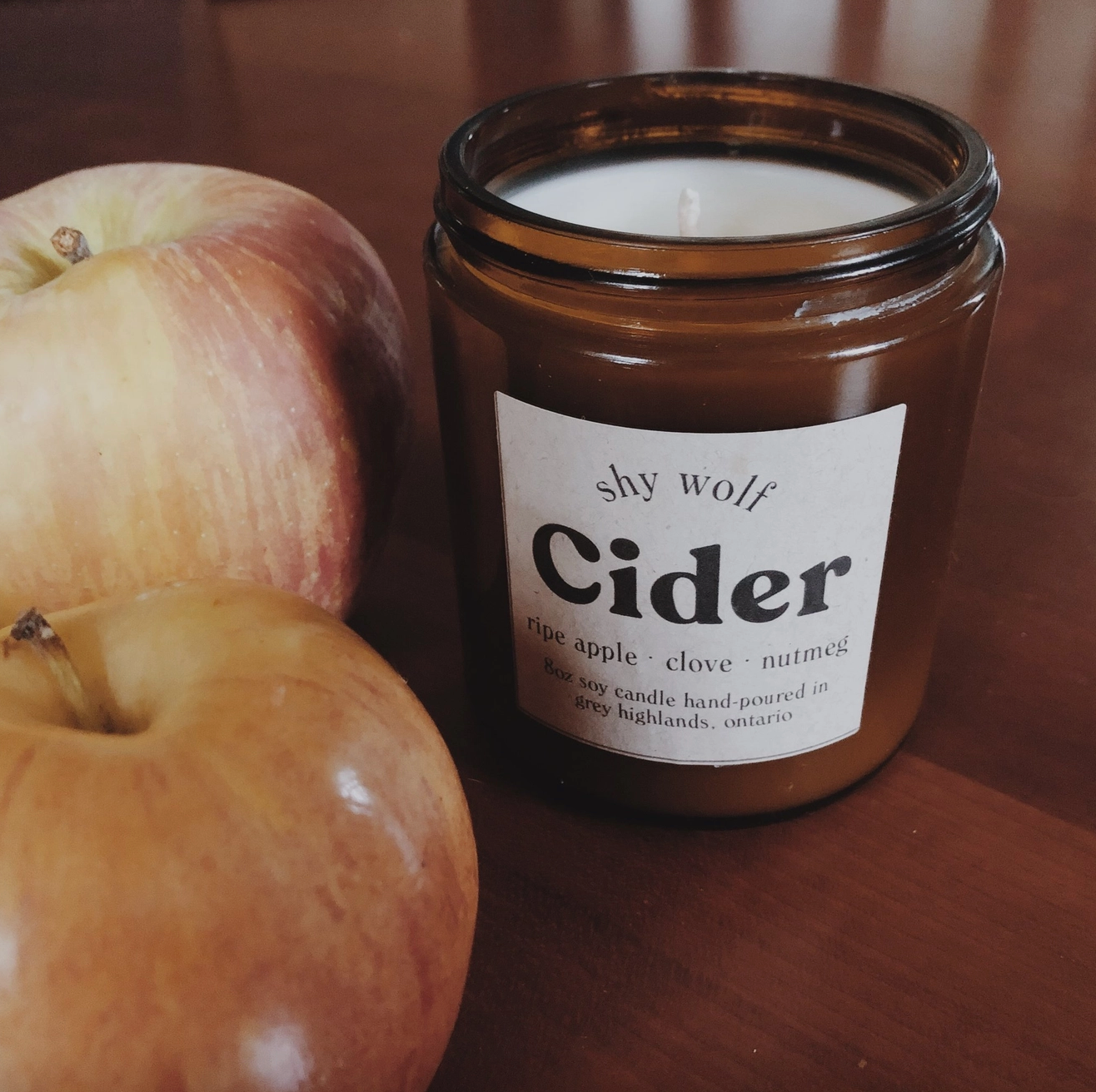 Cider - Apple Scented Soy Candle