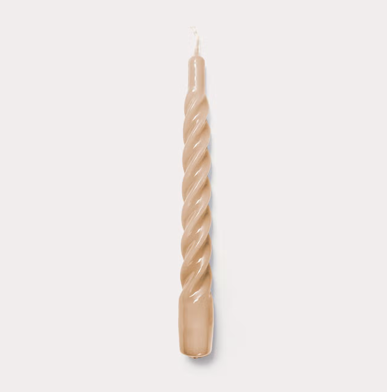 Twisted Glossy Candle