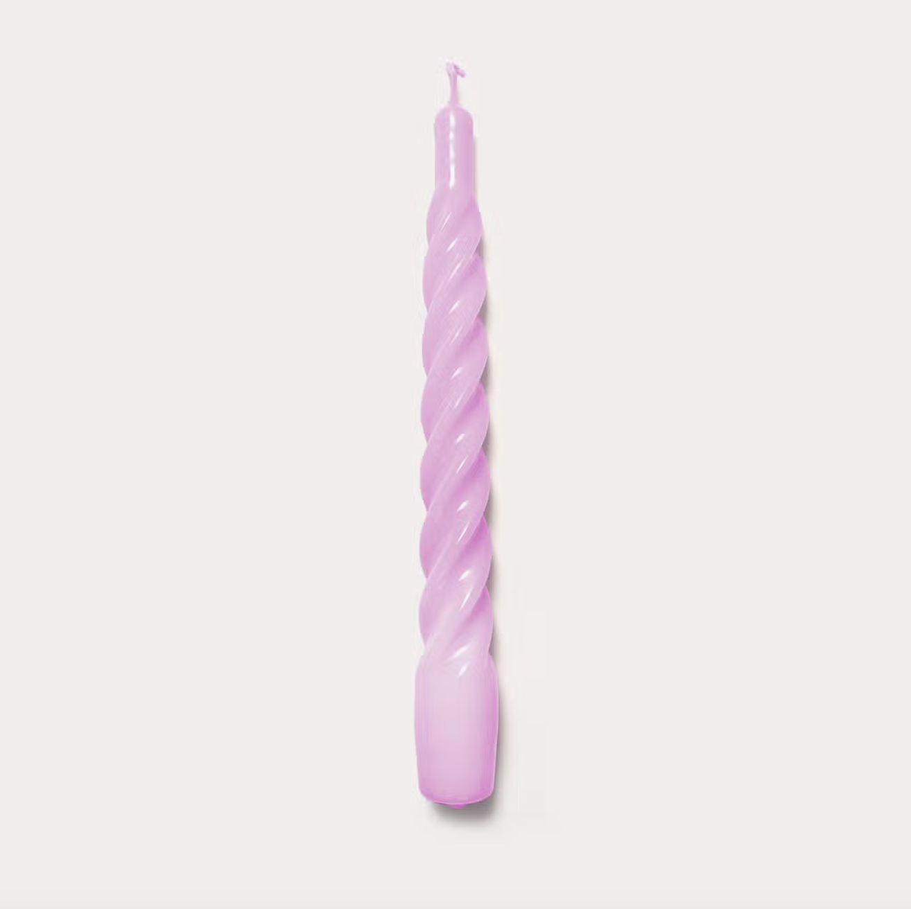 Twisted Glossy Candle