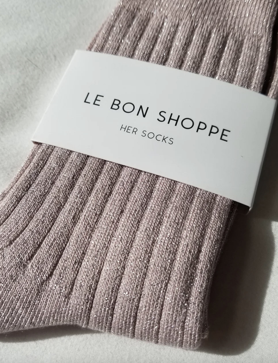 Le Bon Shoppe Her Glitter Socks