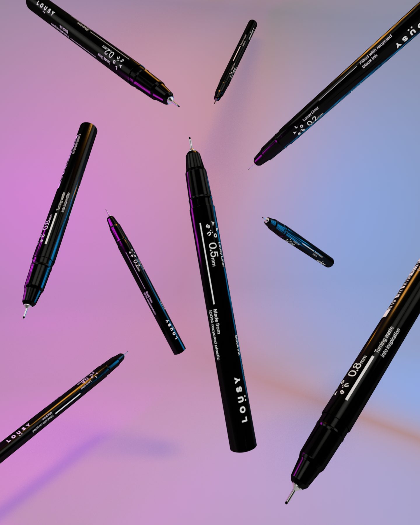 Lousy Liner - Sustainable Fine-Liner Pens
