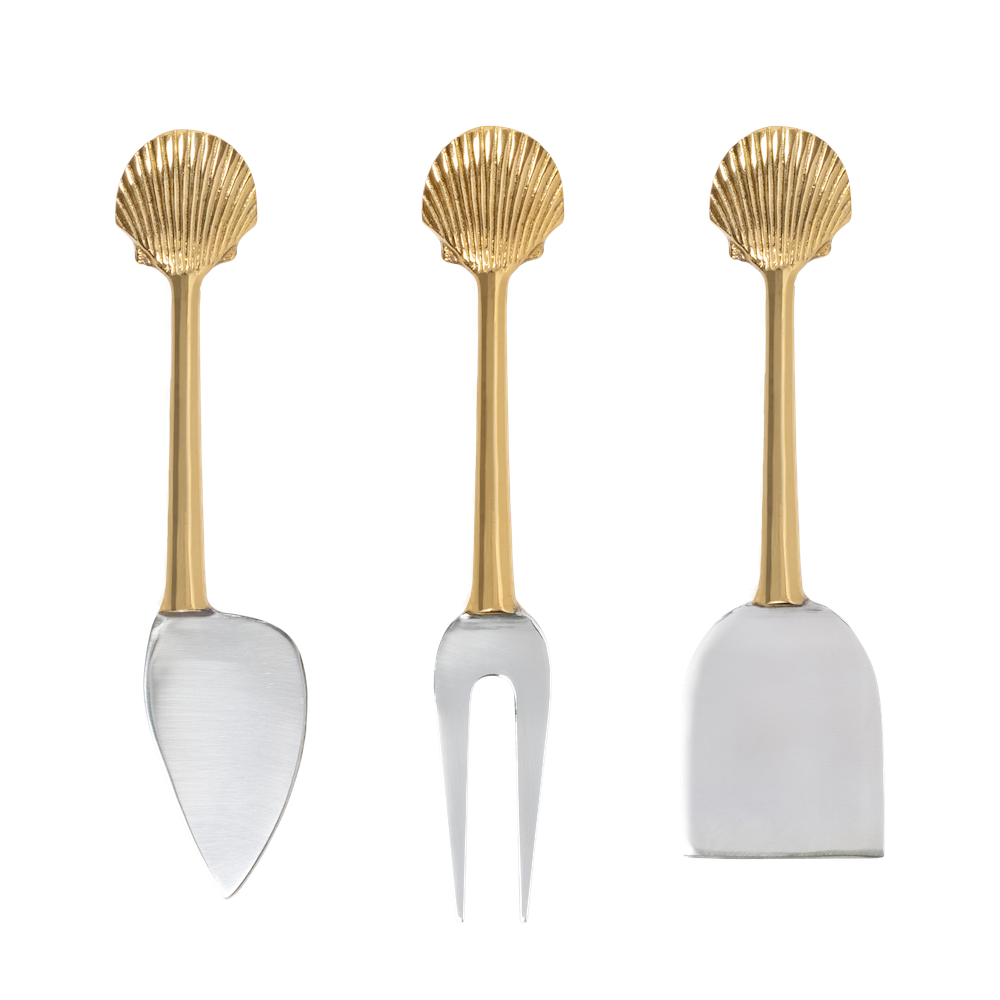 Shell Cheese Cutlery Set