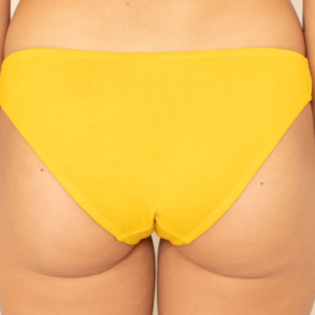 Low Waist Undies with Mid coverage on Bum in Honey color. Skies for Miles.