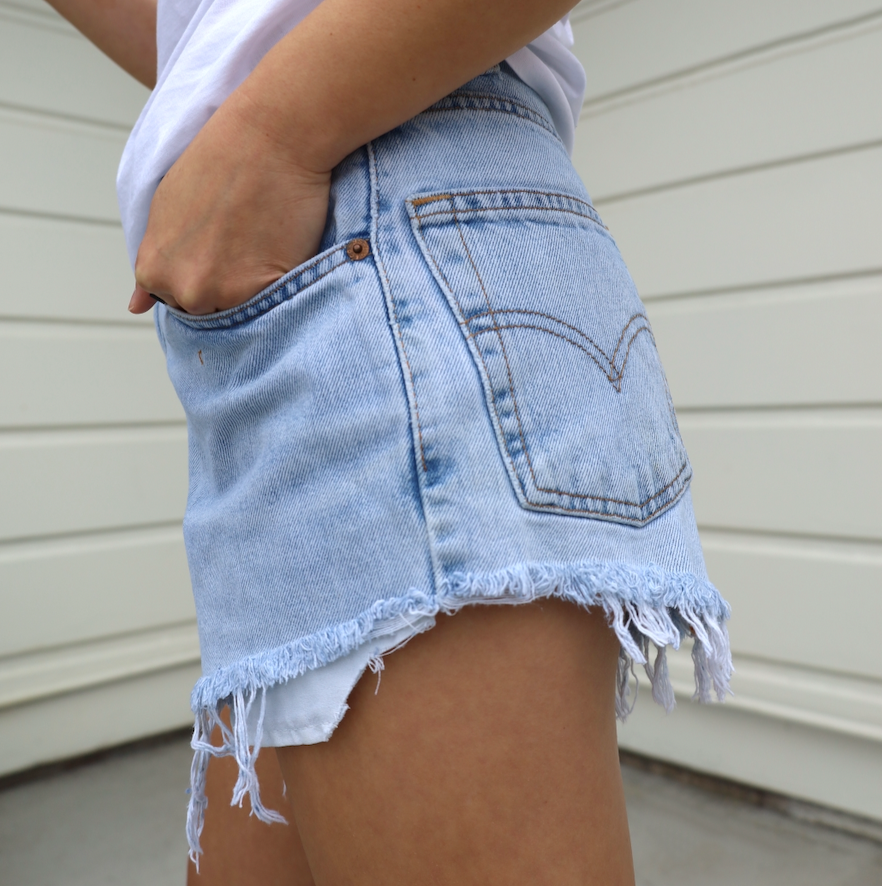 Vintage Levi's Cutoff Shorts - Skies For Miles