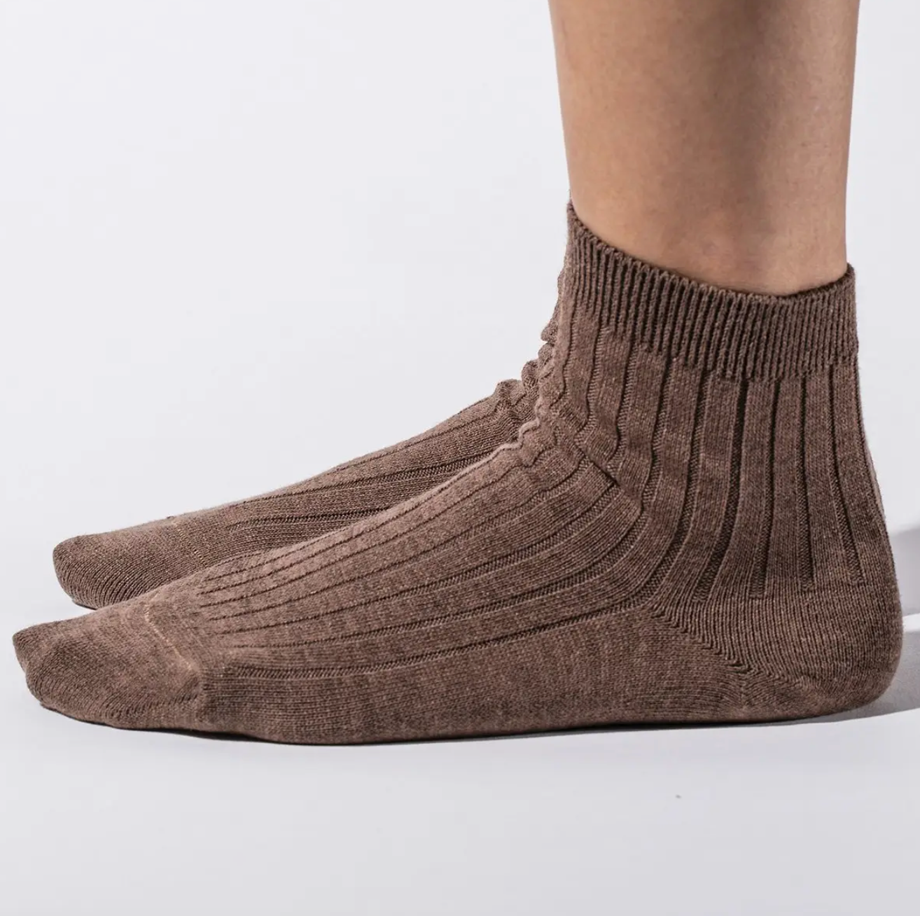 Paper Project Rib Anklet Socks