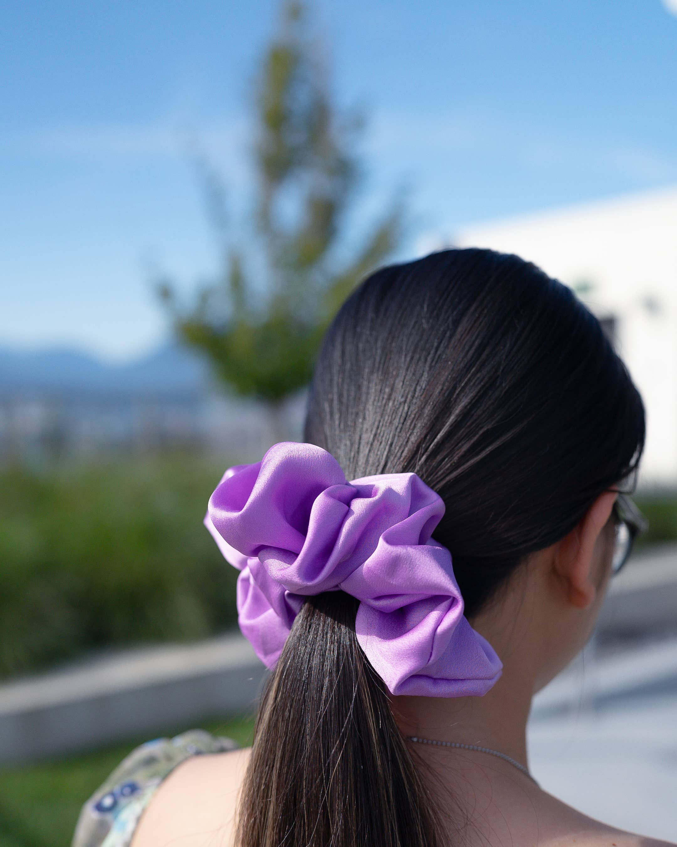 Violetta Silk Oversized XL Scrunchie